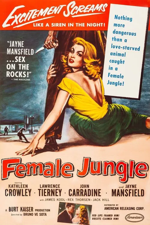 Female Jungle movie poster