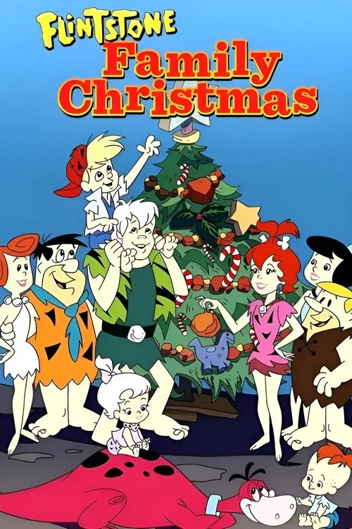 Flintstone Family Christmas movie poster