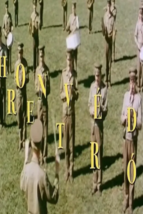 Honvéd retró movie poster