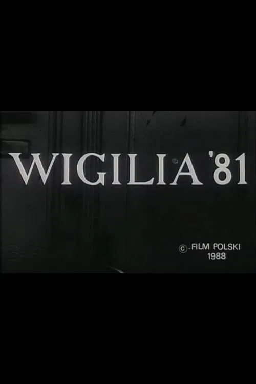 Poster do filme Wigilia '81