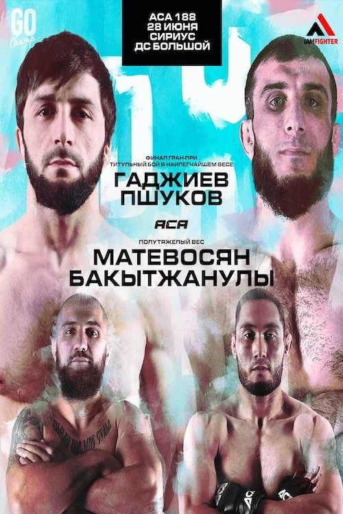 ACA 188: Gadzhiev vs. Pshukov movie poster