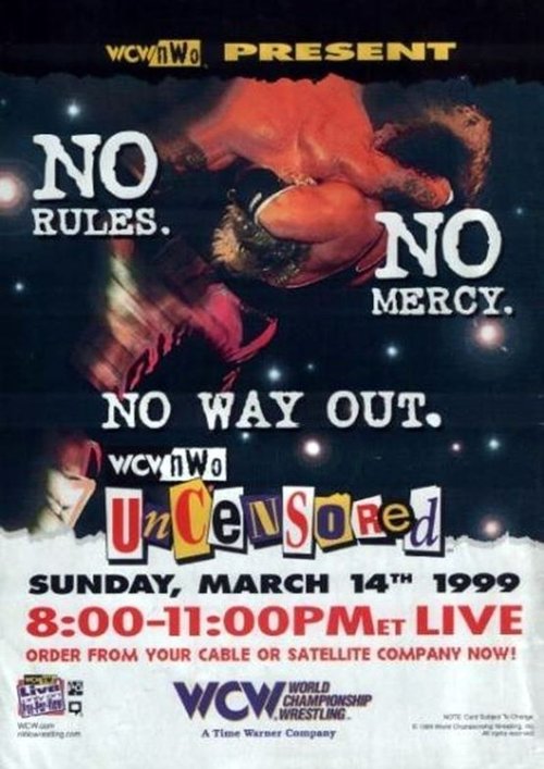 WCW Uncensored 1999 movie poster