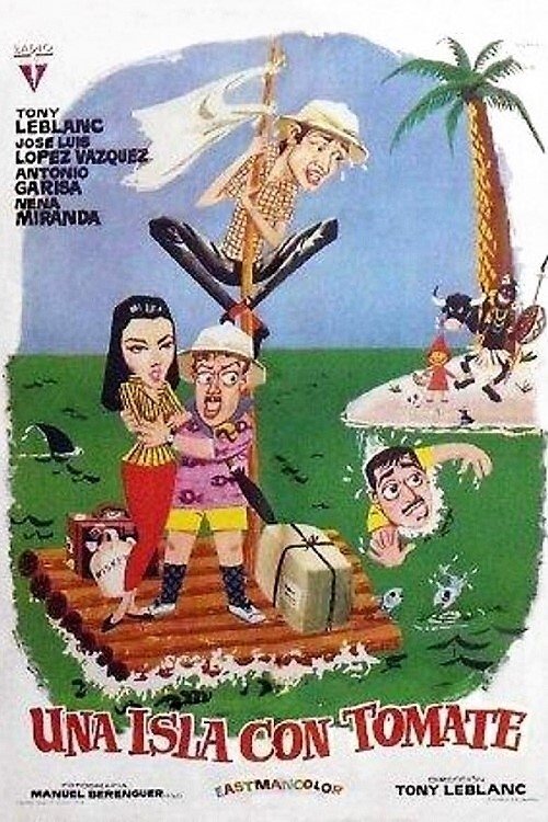 Una isla con tomate movie poster