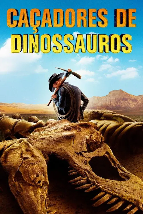 Poster da série Caçadores de Dinossauros