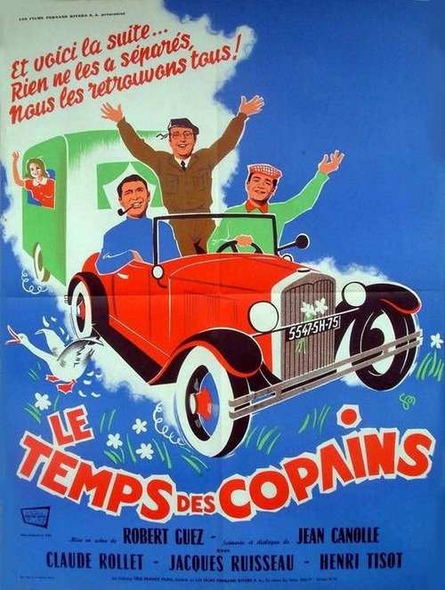 Le temps des copains movie poster