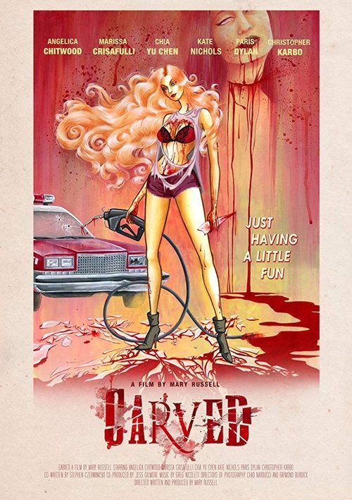 Carved movie poster