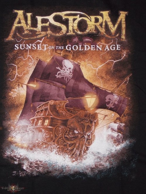 Alestorm - The making of Sunset On The Golden Age movie poster