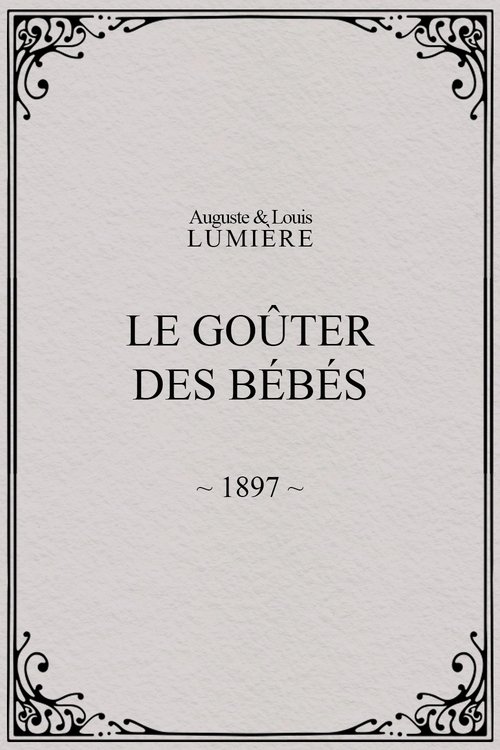 Le goûter des bébés movie poster