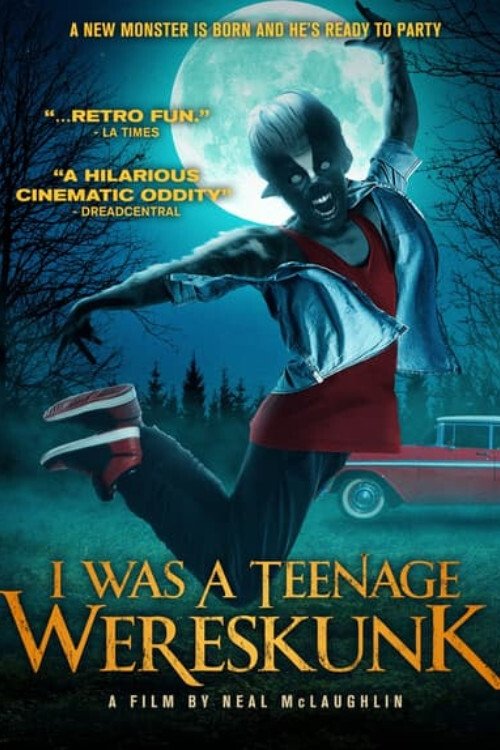 I Was a Teenage Wereskunk movie poster