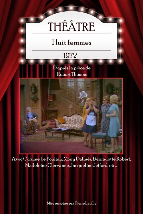Huit femmes movie poster