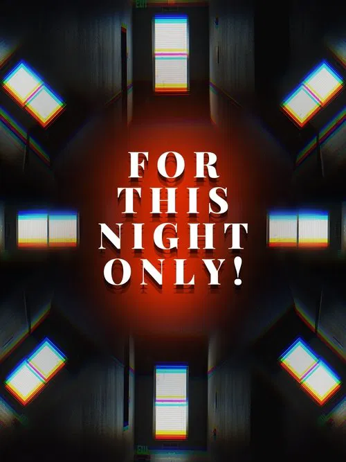 For This Night Only! movie poster