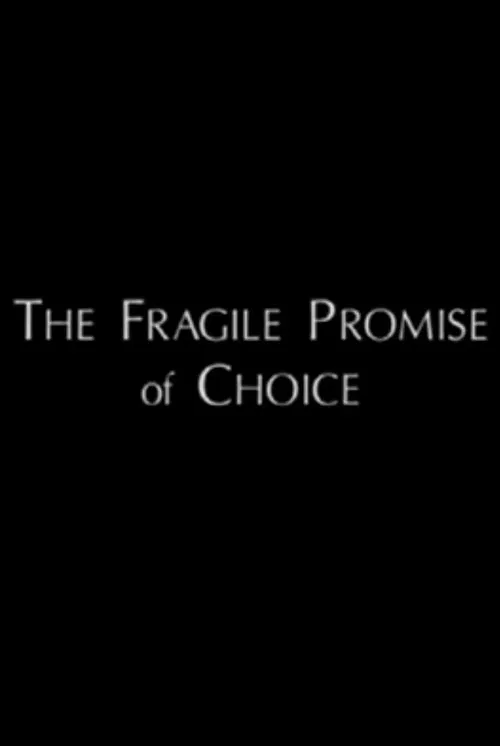 Poster do filme The Fragile Promise of Choice
