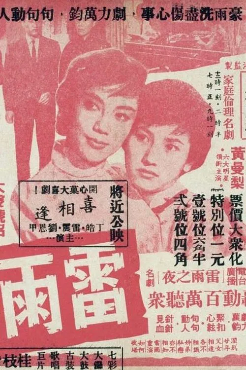 Poster do filme 雷雨之夜