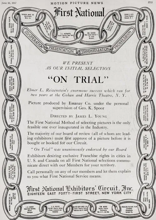 On Trial movie poster