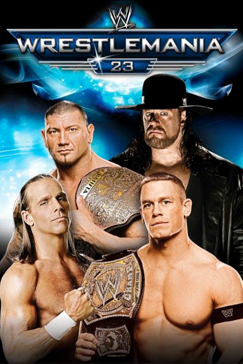 WWE WrestleMania 23 movie poster
