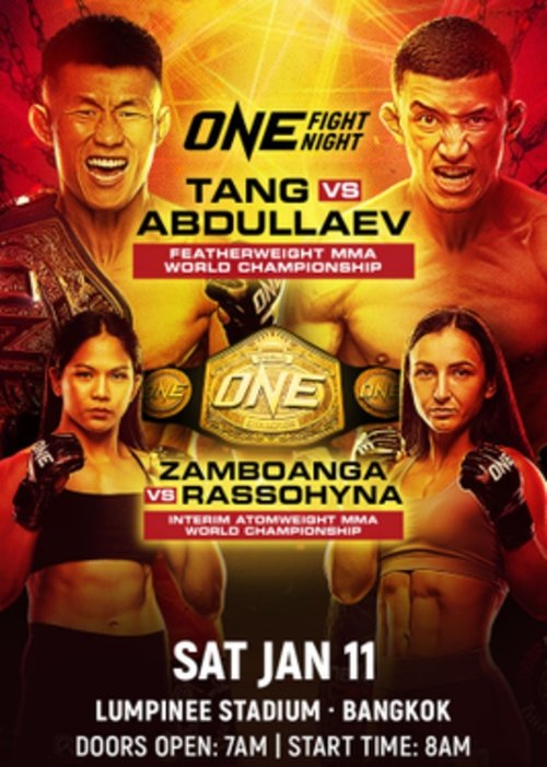 ONE Fight Night 27: Tang vs. Abdullaev movie poster