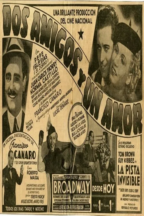 Poster do filme Dos amigos y un amor