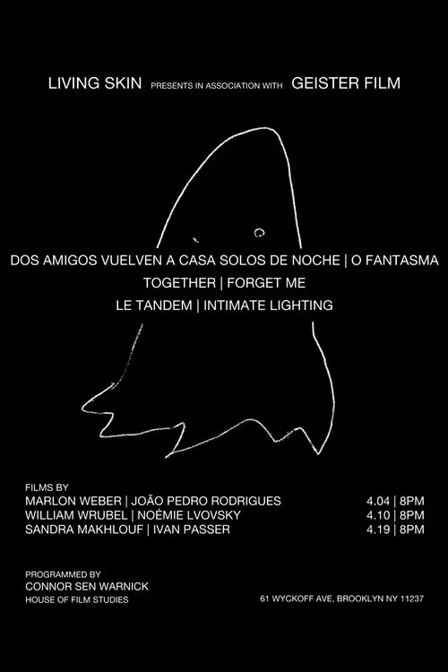 Two Friends Walk Home Alone at Night movie poster