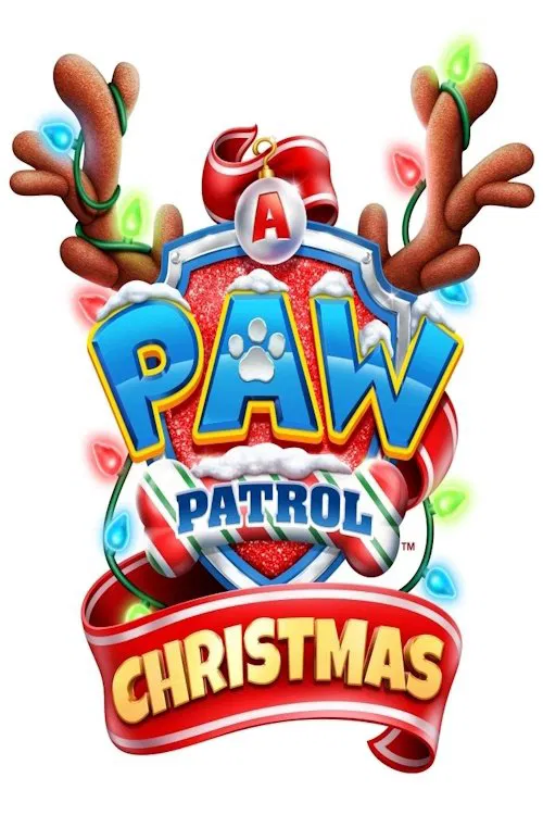 A Paw Patrol Christmas movie poster