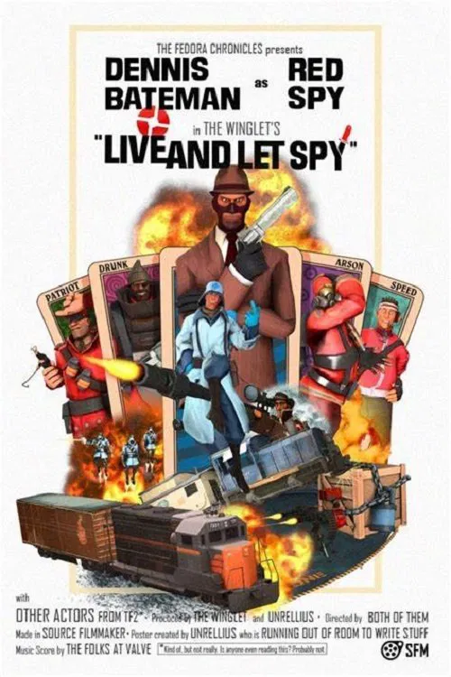 Live and Let Spy movie poster