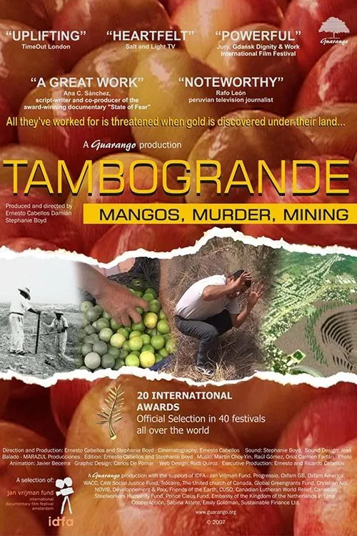 Tambogrande: Mangos, Murder, Mining movie poster