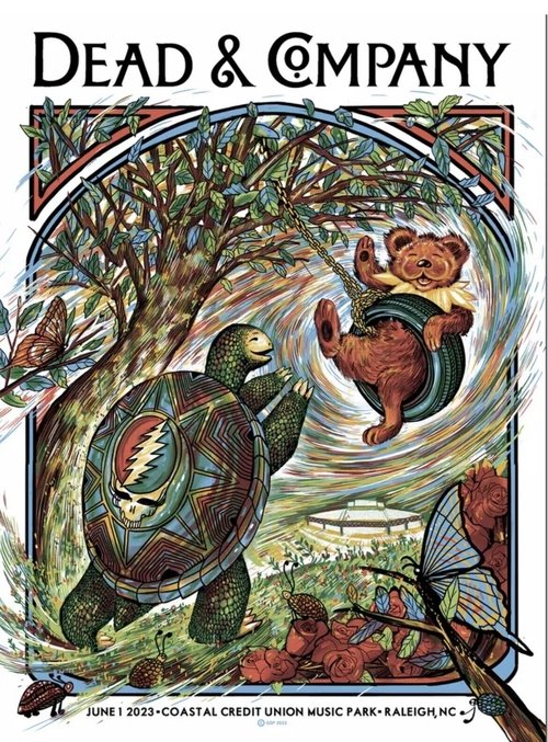 Dead & Company: 2023-06-01 Coastal Credit Union Music Park at Walnut Creek, Raleigh, NC, USA movie poster