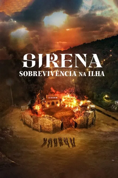 Poster da série Sirena: Sobrevivência na Ilha