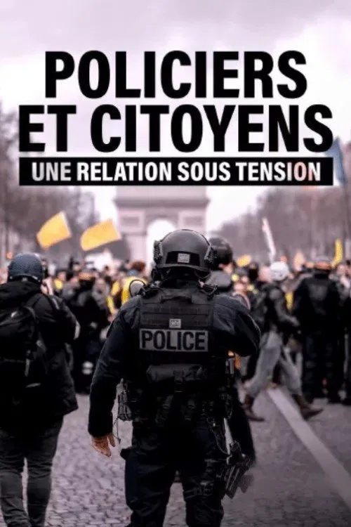 Police officers and citizens, a relationship under tension movie poster