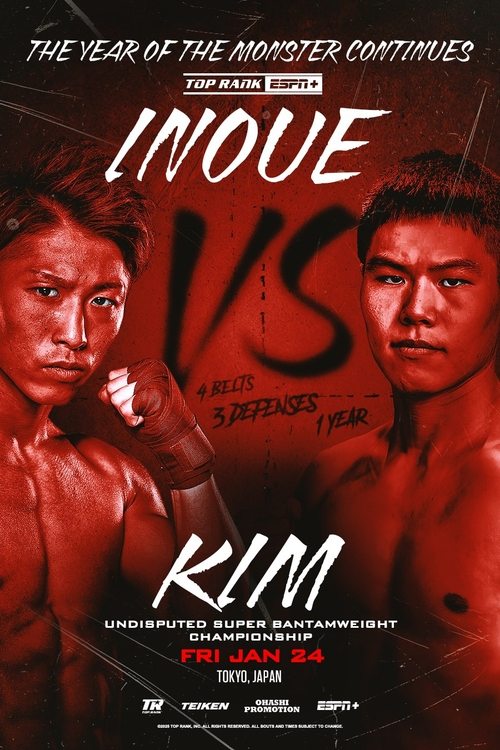 Naoya Inoue vs. Ye Joon Kim movie poster