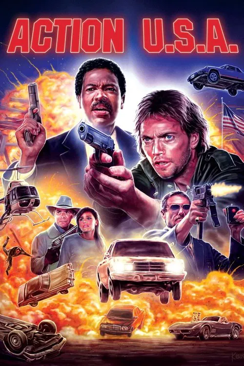 Action U.S.A. movie poster