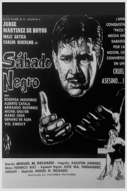 Poster do filme Sábado negro