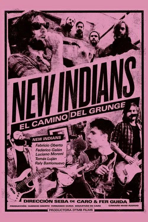 Poster do filme New Indians: el camino del grunge