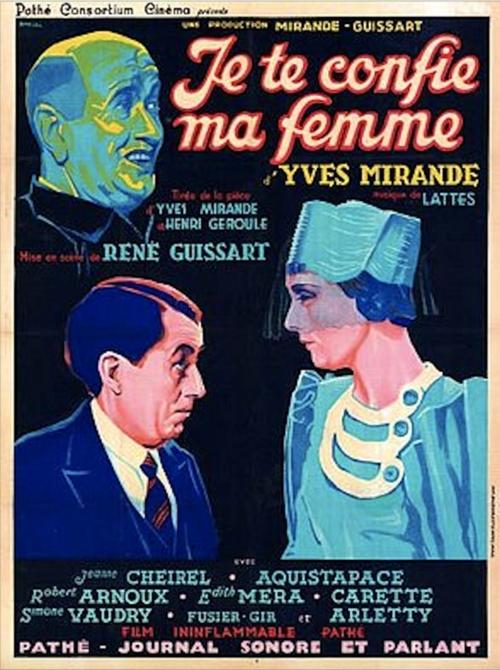 Je te confie ma femme movie poster