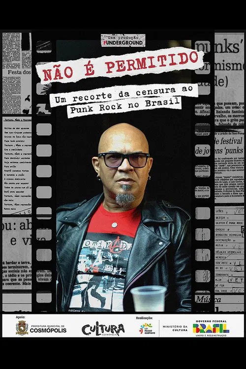 Não é Permitido: um recorte da censura ao Punk Rock no Brasil movie poster