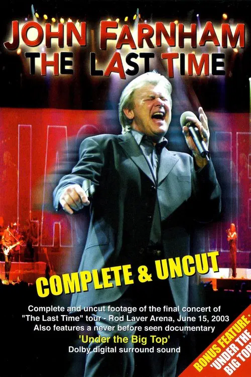 John Farnham - The Last Time movie poster