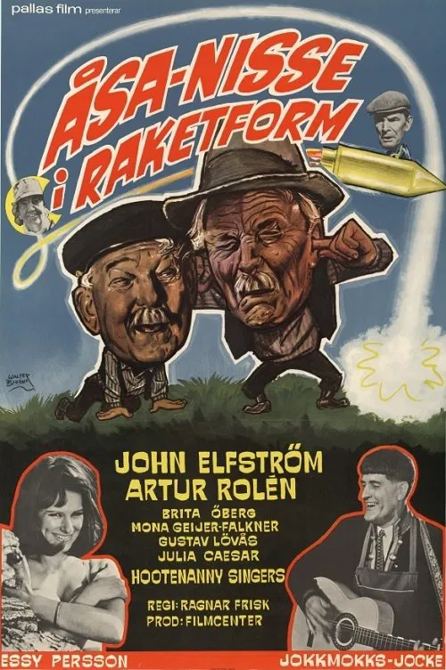 Åsa-Nisse in Rocket Form movie poster
