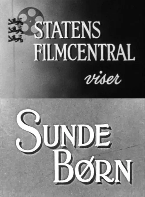 Sunde børn movie poster