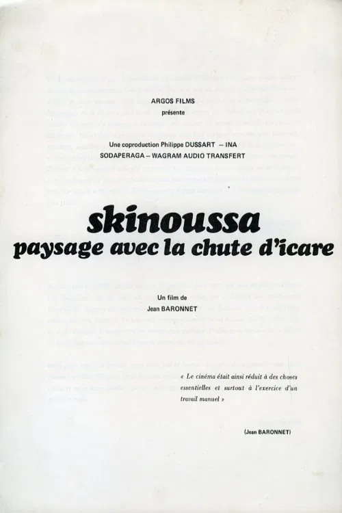 Skinoussa, paysage avec la chute d'Icare movie poster