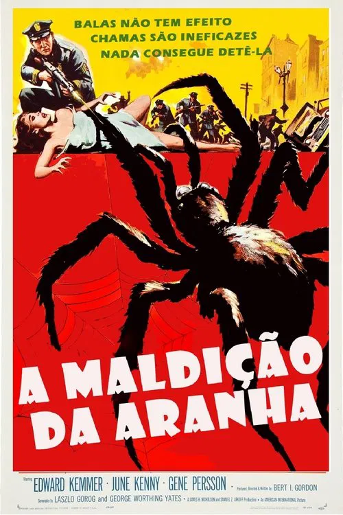 Poster do filme A Maldição da Aranha