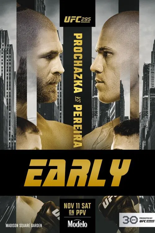 UFC 295: Prochazka vs. Pereira - Early Prelims movie poster