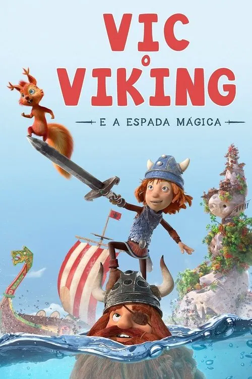 Poster do filme Vic o Viking e a Espada Mágica