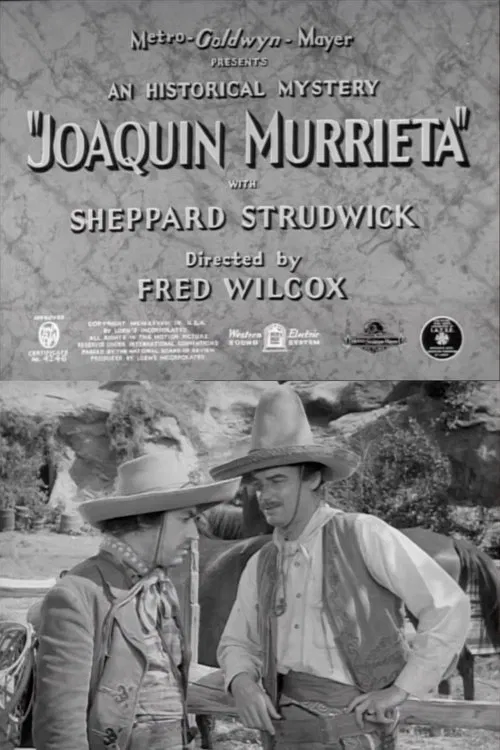 Joaquin Murrieta movie poster