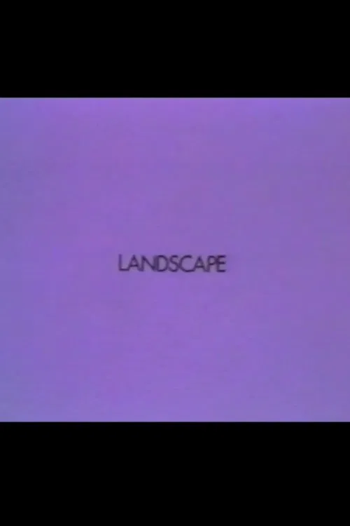 Landscape movie poster