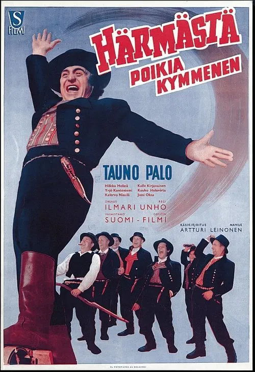 Härmästä poikia kymmenen movie poster