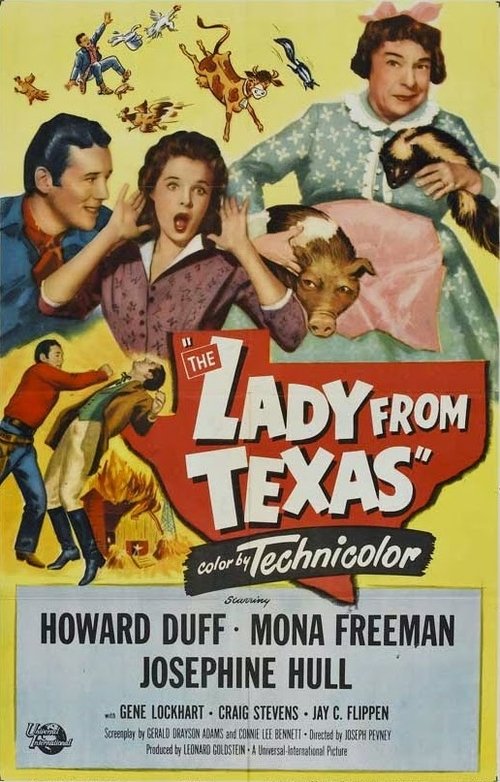Poster do filme The Lady from Texas
