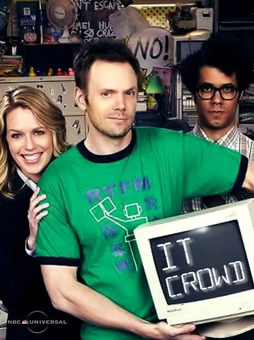 The IT Crowd tv show poster