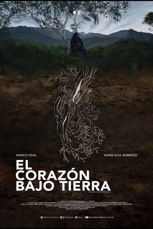 El corazón bajo tierra movie poster