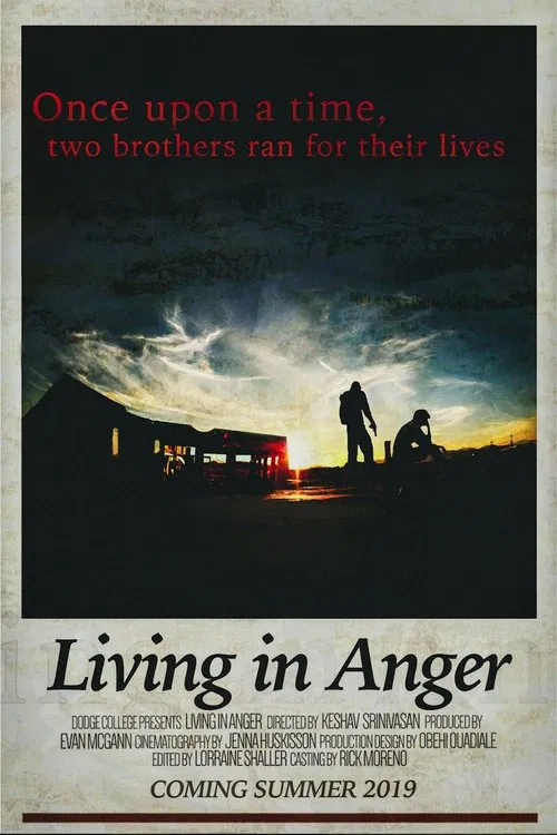 Living in Anger movie poster