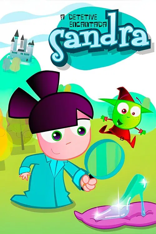 Poster da série Sandra, a Detetive Encantada