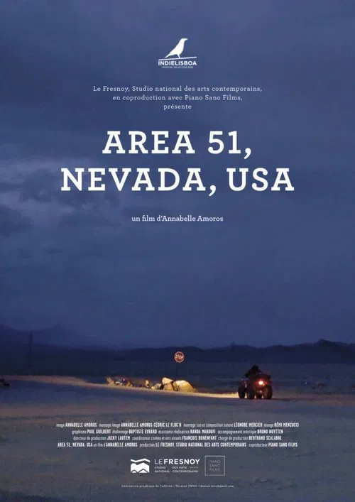 Area 51, Nevada, USA movie poster